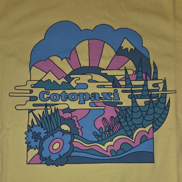 Cotopaxi Yellow Graphic Tee - Picture 3 of 4